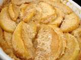 Clafoutis aux pommes et au beurre salé