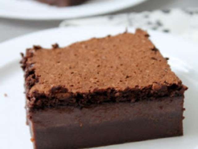 Recettes De G Teau Magique Au Chocolat De Aux D Lices Des Gourmets