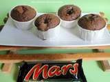 Muffins au chocolat mars
