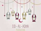 Bonne fête de l’Aïd Al Adha, Aid Moubarak