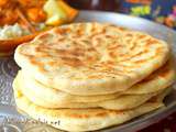 Cheese naan (pain indien au fromage)