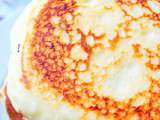 Harcha à la semoule façon pancakes