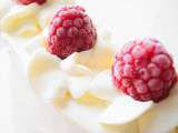 Layer cake aux framboises ( gâteau à étages )