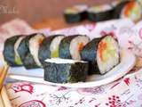 Maki saumon avocat facile