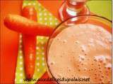 Milk shaque à la carotte cuite (recette facile)