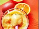 Orange curd  crème à l'orange  sans beurre