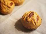 Muffins aux noix de pécan et sirop d’érable (vegan)