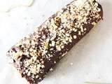 Bûche marron chocolat