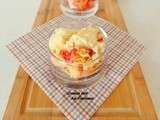 Crumble de tomates chèvre et miel