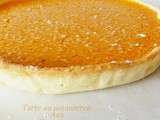 Tarte sucrée au potimarron