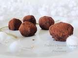 Truffes chocolat orange