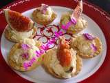 Tartelettes aux figues et petales de roses de madras  thiercelin 