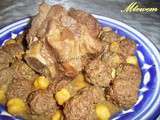 Mtewem (boulettes de viande à l'aïl)
