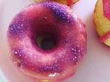 Donuts fraise tagada violette