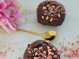 Mini gâteaux Choco/pralines roses