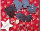 Feuilles guitare : 1er test pour palets chocolat