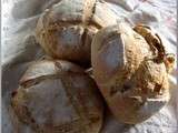 Gâches au levain liquide Kayser avec KitchenAid