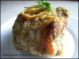 Rôti de porc mariné