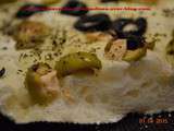 Fougasse aux olives sans gluten avec le Cooking Chef