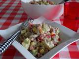 Salade de pommes de terre gourmande et légère -Light