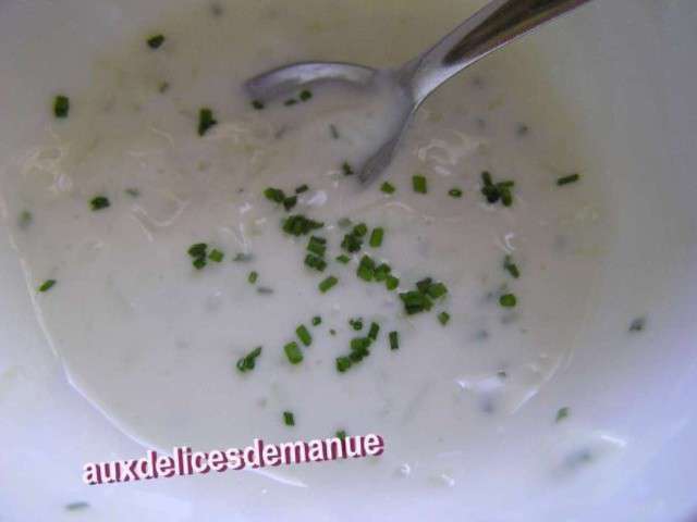 Recettes de Sauce fromage blanc