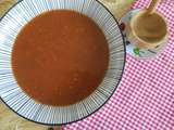 Soupe de tomates au Cookéo, ou pas