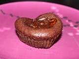 Coulant chocolat coeur de toblerone trop yummy