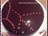 Cheesecake Speculos miroir aux fruits rouge thermomix ou robot chauffant