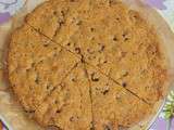 Cookie géant, ou gateau cookie de justine
