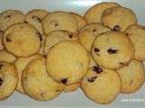Cookies aux airelles