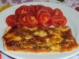 Friday's pizza : sardines a la tomate et mozzarella