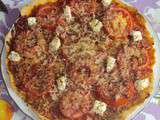 Friday's pizza : tomate oignons curry