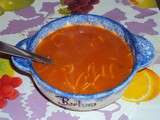 Soupe tomates boulettes