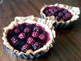 Tartelettes aux mûres et myrtilles