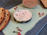 Bûche de foie gras au pavot