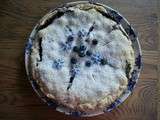 Tourte aux myrtilles - Blueberry pie