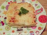 Lasagne au chèvre, courgettes et cream cheese