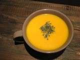 Soupe carottes-curry