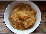 Compote de pommes au caramel vanille et cannelle