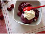 Crème glacée à la cerise