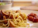 Spaghetti aux knacki
