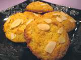 Cookies sans gluten à l’orange et à la polenta