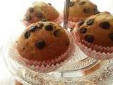 Muffins Cranberries et Pépites de chocolat
