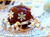 Pudding mendiant de Noël (sans oeufs, ni lait, ni gluten)
