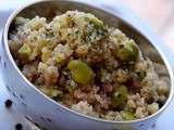Taboulé de quinoa aux fèves