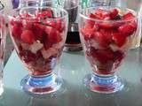 Grandes verrines de tiramisu aux fraises à ma façon
