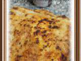 Msemen a la tartinade poivrons/aubergines
