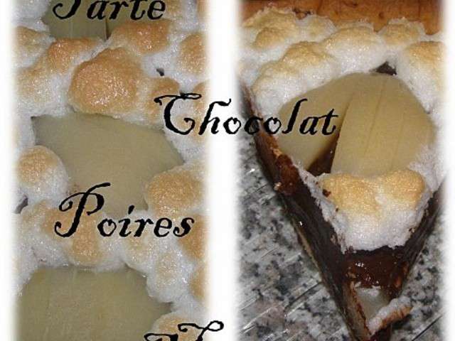 Recettes De Tarte Chocolat Poire De Bienvenue Dans Ma Cuisine