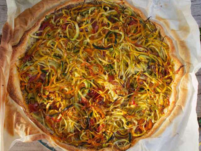 Recettes De Tarte Aux L Gumes De Bikini Et Gourmandise