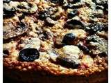 Tarte son d’avoine et légumes au parmesan